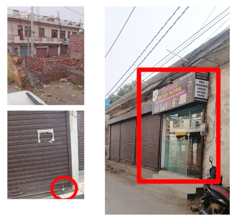 मीठापुर चौक में अवैध दुकानों की सील टूटी, निगम की कार्रवाई पर उठे सवाल